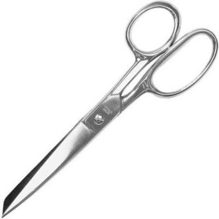 ACME UNITED Clauss 10257 Forged Nickel Plated Straight Office Scissors, 8" 10257